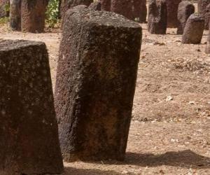 Puzle Círculos de pedra da Senegâmbia, Gâmbia e Senegal