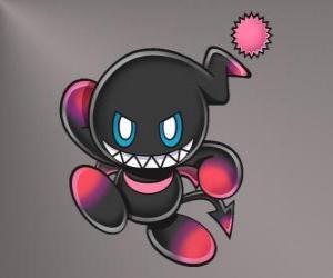 Puzle Dark Chao é a mascote do mal de jogos de Sonic