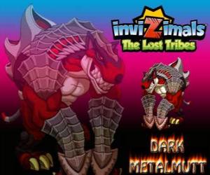 Puzle Dark Metalmutt. Invizimals Tribos Perdidas. Estes Invizimals escuros são maus, agressivos e arrogantes