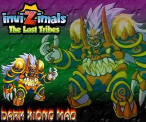 Puzle Dark Xiong Mao. Invizimals Tribos Perdidas. Este espírito de um xamã chinês é um terrível inimigo em combate