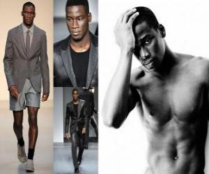 Puzle David Agbodji modelo francês