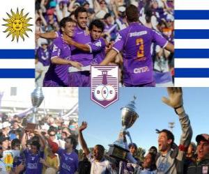 Puzle Defensor Sporting Clube de campeão no Torneio Apertura 2010 (Uruguai)