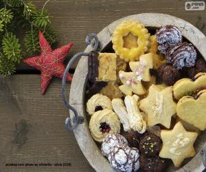 Puzle Deliciosos biscoitos de Natal