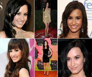 Puzle Demi Lovato é uma atriz e cantora de rock americana. Conhecido por interpretar Mitchie Torres no filme original Disney Channel, Camp Rock