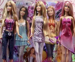 Puzle Desfile de Barbies