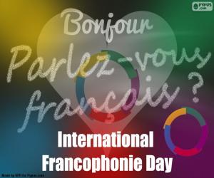 Puzle Dia da língua francesa