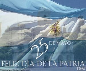 Puzle Dia da pátria Argentina