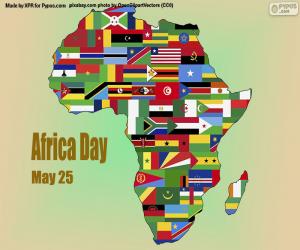 Puzle Dia da África