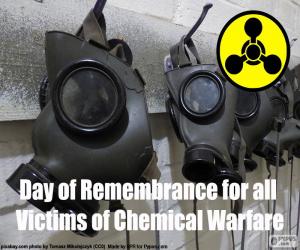 Puzle Dia em Memória das Vítimas da Guerra Química