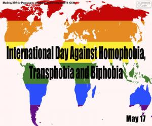 Puzle Dia Internacional Contra a Homofobia, Transfobia e Biofobia
