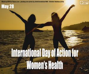 Puzle Dia Internacional da Ação pela Saúde da Mulher
