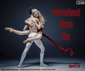 Puzle Dia Internacional da Dança