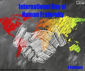 Puzle Dia Internacional da Fraternidade Humana