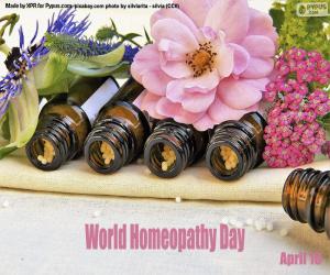 Puzle Dia Internacional da Homeopatia