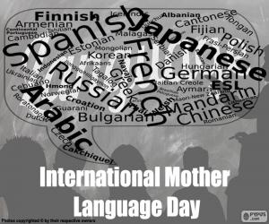Puzle Dia Internacional da Língua Materna