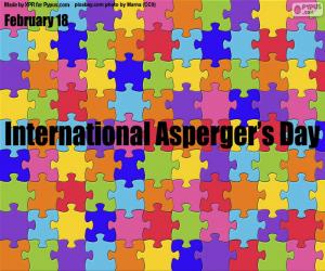 Puzle Dia Internacional da Síndrome de Asperger