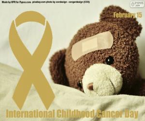 Puzle Dia Internacional das Crianças com Câncer