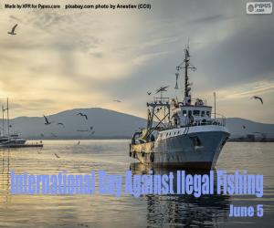 Puzle Dia Internacional de Combate à Pesca Ilegal