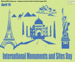 Puzle Dia Internacional de Monumentos e Sítios