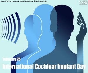 Puzle Dia Internacional do Implante Coclear