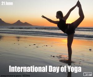 Puzle Dia Internacional do Yoga