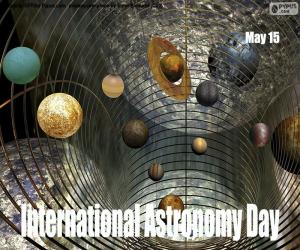 Puzle Dia Mundial da Astronomia