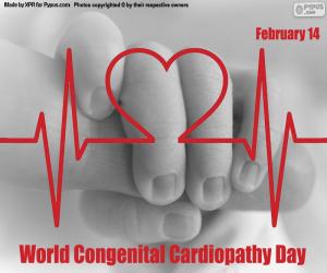 Puzle Dia Mundial da Cardiopatia Congênita