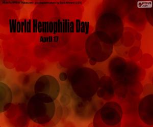 Puzle Dia Mundial da Hemofilia