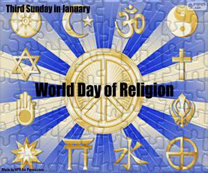 Puzle Dia Mundial da Religião