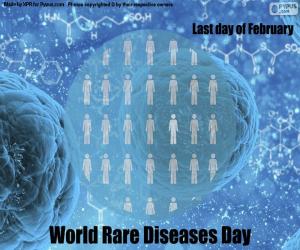 Puzle Dia Mundial das Doenças Raras
