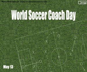 Puzle Dia Mundial do Treinador de Futebol