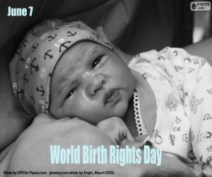 Puzle Dia Mundial dos Direitos de Nascimento