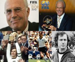 Puzle Distinção presidencial da FIFA de 2012 para Franz Beckenbauer