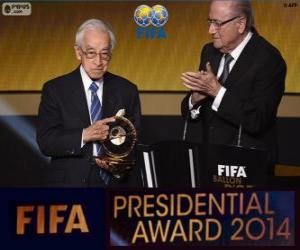 Puzle Distinção presidencial da FIFA 2014 para Hiroshi Kagawa