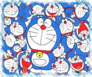 Puzle Doraemon é um gato cósmico que vem do futuro