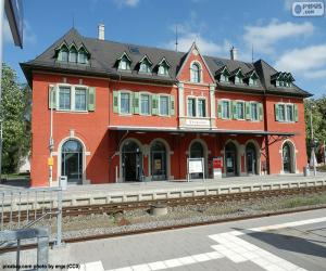 Puzle Edifício da estação