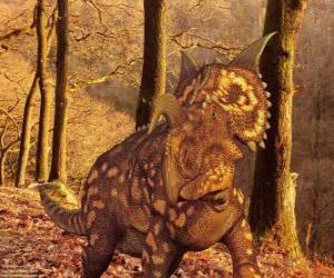 Puzle Einiosaurus é um dinossauro só Montana, EUA