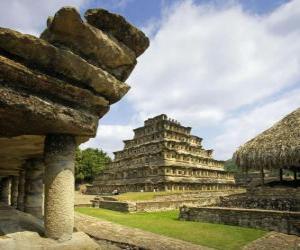 Puzle El Tajín é um sítio arqueológico, Veracruz, México