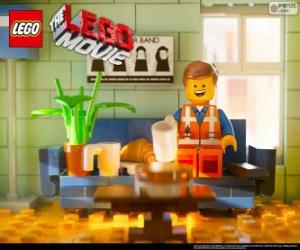 Puzle Emmet, o protagonista do filme Lego