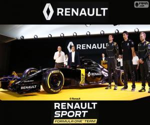 Puzle Equipe Renault Sport F1 2016