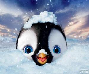 Puzle Erick é o personagem principal, Happy Feet 2