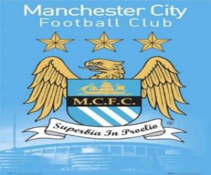 Puzle Escudo de Manchester City F.C.