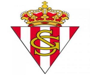 Puzle Escudo de Real Sporting de Gijón