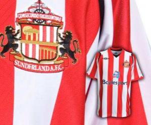 Puzle Escudo de Sunderland A.F.C.