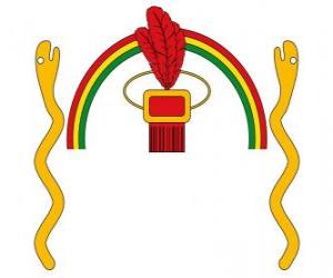 Puzle Escudo do Império Inca, Tawantinsuyu em quíchua