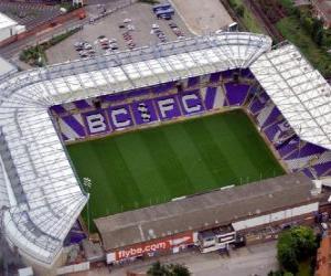 Puzle Estádio de Birmingham City F.C. - St Andrews Stadium -