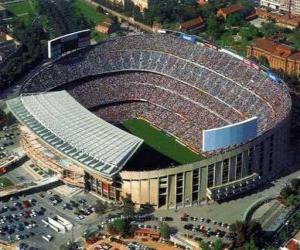 Puzle Estádio de F. C. Barcelona - Camp Nou -