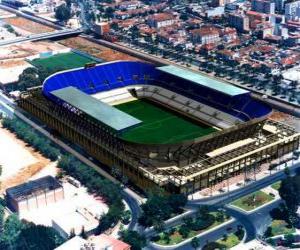 Puzle Estádio de Málaga C.F - La Rosaleda -