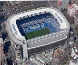 Puzle Estádio de Real Madrid - Santiago Bernabéu -