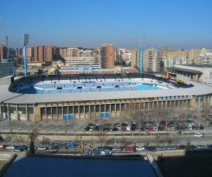 Puzle Estádio de Real Zaragoza - La Romareda -